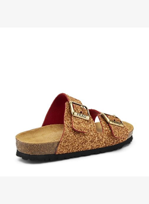Kadın Terlik 58V8 Frau GLITTER-S Mandarino (Orange) - Görsel 4