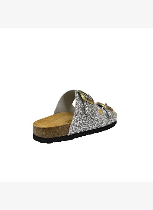 Kadın Terlik 58V8 Frau GLITTER-S Argento - Görsel 4