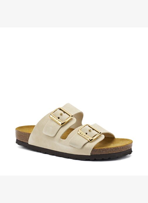 Kadın Terlik 17D8 Frau VELOUR-S Cappuccino (Taupe) - Görsel 2