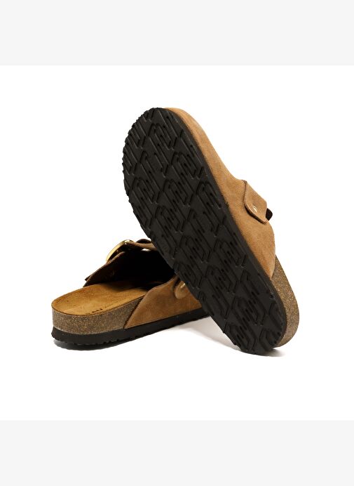 Kadın Terlik 17D5 Frau VELOUR-S Terra (Brown) - Görsel 6