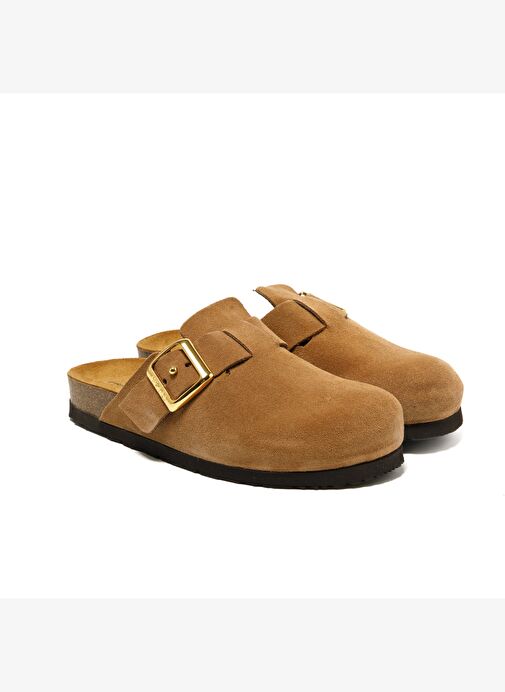 Kadın Terlik 17D5 Frau VELOUR-S Terra (Brown) - Görsel 3