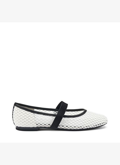 Kadın Babet 69X5 Frau ZANZA MESH BALLET FLATS - Görsel 2