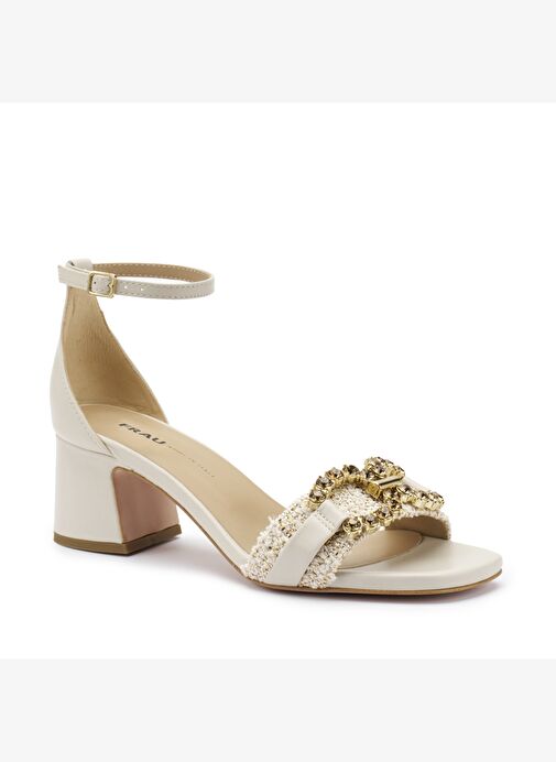 Kadın Topuklu Ayakkabı 79H1 Frau FANCYplume ORObeige - Görsel 3