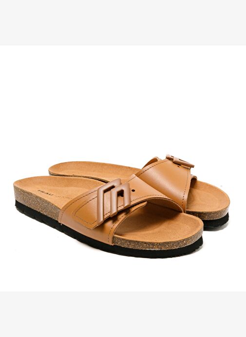 Kadın Terlik 58P5 Frau LONDON-S Cuoio - Görsel 4