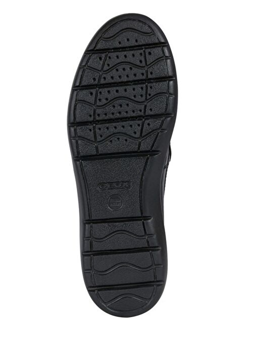 Geox Erkek Siyah Leitan Deri Casual Loafer U043QE00085C9999 - Görsel 8