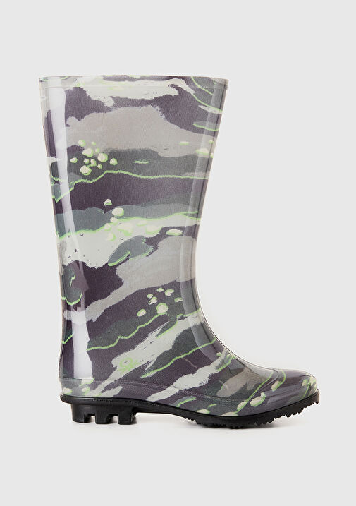 Unisex Mavi Mix Yağmur Çizmesi - Görsel 2