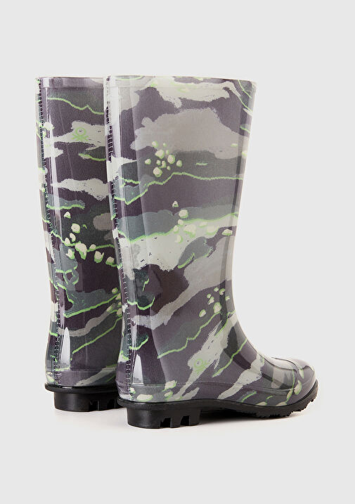 Unisex Mavi Mix Yağmur Çizmesi - Görsel 3