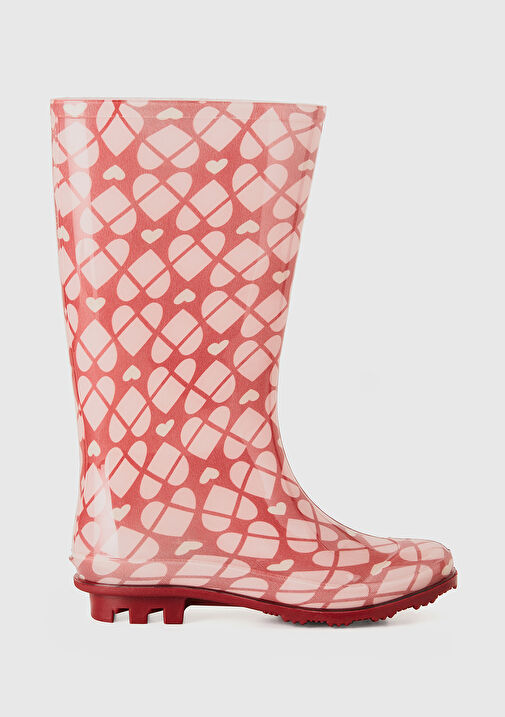 Unisex Pembe Mix Yağmur Çizmesi - Görsel 2