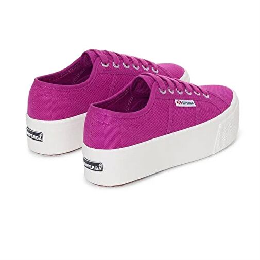 Superga 2790 Platform Kadın Günlük Ayakkabı S9111LW-AT9-SP Mor - Görsel 4
