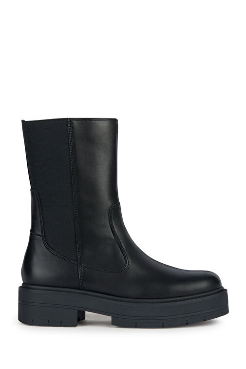 Geox Geox Kadın Siyah Fermuarlı Spherica Deri Bot D36VDK00043C9999 | Boyner Siyah - 2. görsel