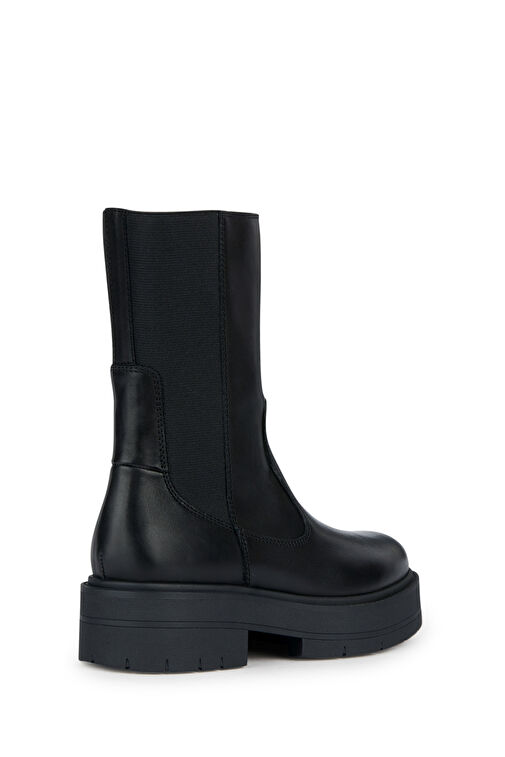 Geox Geox Kadın Siyah Fermuarlı Spherica Deri Bot D36VDK00043C9999 | Boyner Siyah - 3. görsel