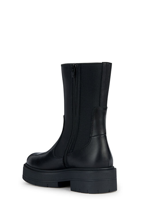 Geox Geox Kadın Siyah Fermuarlı Spherica Deri Bot D36VDK00043C9999 | Boyner Siyah - 5. görsel