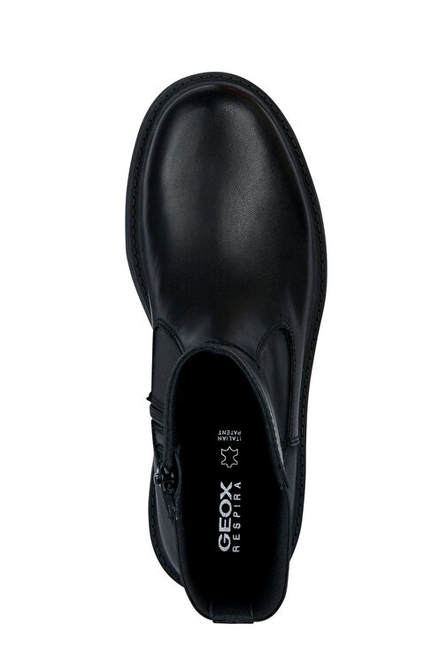 Geox Geox Kadın Siyah Fermuarlı Spherica Deri Bot D36VDK00043C9999 | Boyner Siyah - 6. görsel