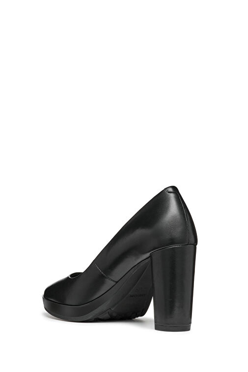 Geox Geox Siyah Kadın Deri Topuklu Ayakkabı D35TFA000Y3C9999 Klasik Ayakkabı | Boyner Siyah - 5. görsel