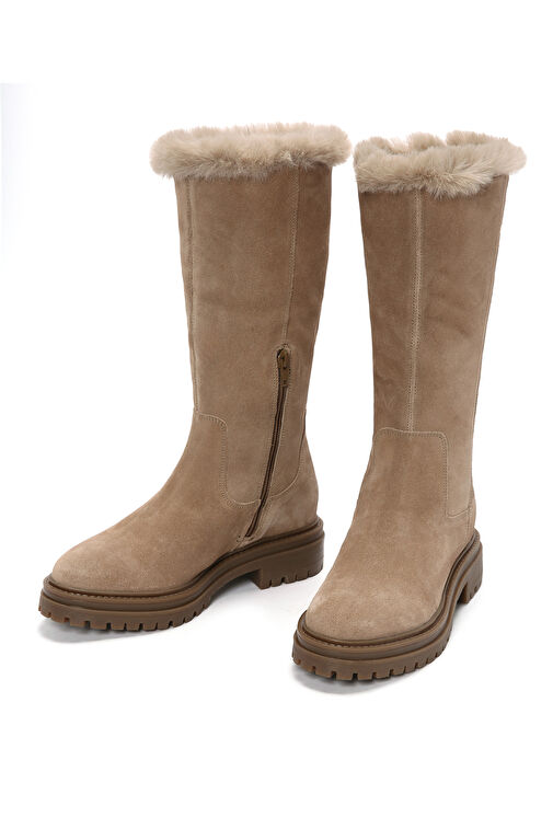 Geox Kadın Bej Iridea Süet Bot D04HRM022BHCS65A - Görsel 9