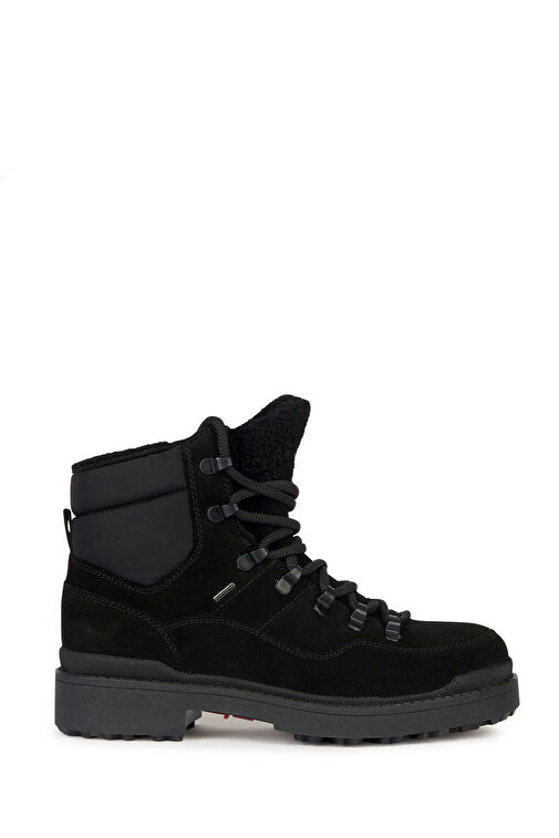 Geox Kadın Siyah Nevegal Abx Süet Deri Postal Bot D36UPD022FUC9999 - Görsel 2