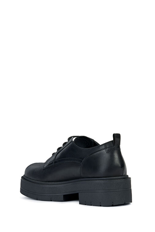 Geox Geox Siyah Kadın Deri Günlük Ayakkabı D36VDH00043C9999 Klasik Ayakkabı | Boyner Siyah - 5. görsel