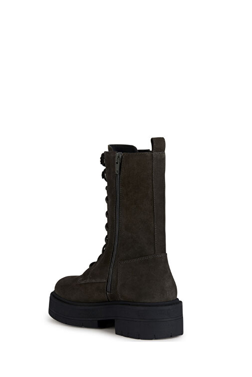 Geox Kadın Antrasit Spherica Ec7 Süet Deri Postal Bot D36VDJ00022C9002 - Görsel 3