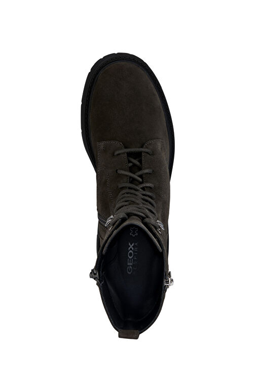 Geox Kadın Antrasit Spherica Ec7 Süet Deri Postal Bot D36VDJ00022C9002 - Görsel 6