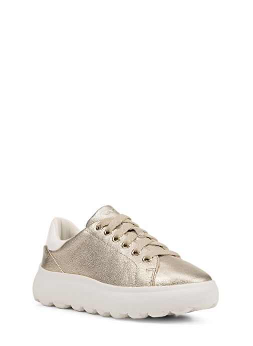 Geox Gümüş Kadın Deri Sneaker D SPHERICA EC4.1 C - Görsel 4