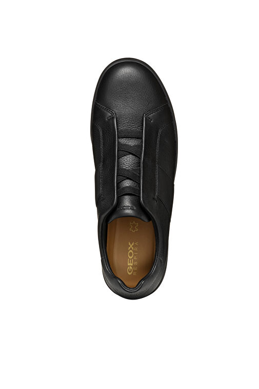 Geox Erkek Siyah Spherica Ecub-1 Deri Sneaker U46GPD04685C9999 - Görsel 6