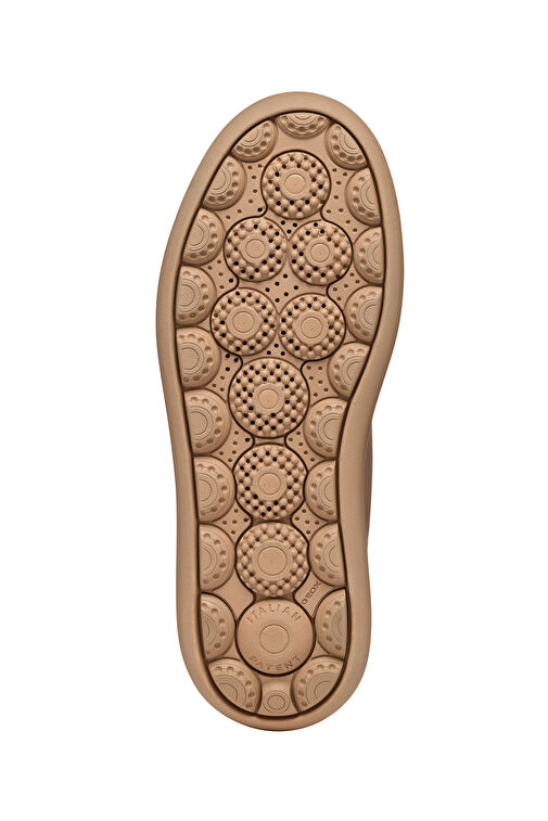 Geox Bej Kadın Deri Sneaker D46WVA00085C8191 - Görsel 7