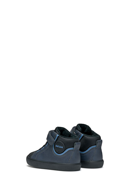 Geox Erkek Bebek Lacivert Gisli Toddler Bantlı Deri Bot B461NC0MEFUC0693 - Görsel 5