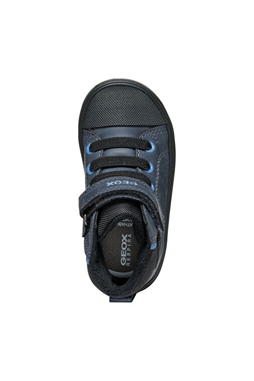 Geox Erkek Bebek Lacivert Gisli Toddler Bantlı Deri Bot B461NC0MEFUC0693 - Görsel 9