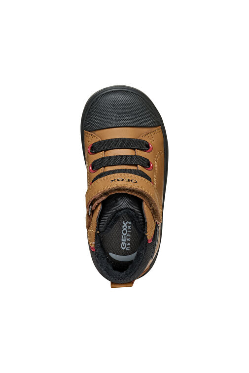Geox Erkek Bebek Taba Gisli Toddler Bantlı Nubuk Deri Sneaker B461NC0MEFUC2G9B - Görsel 7