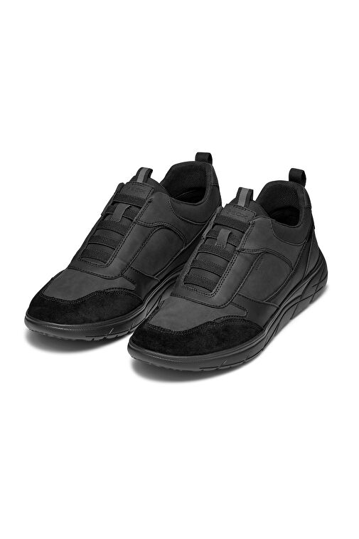 Geox Erkek Siyah Portello Sneaker U46E1B0BCEKC9999 - Görsel 4