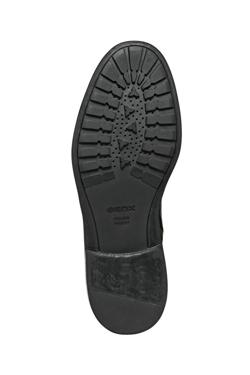 Geox Erkek Siyah Ghete De Piele Bağcıklı Deri Casual Bot U46G5D000JDC9999 - Görsel 7