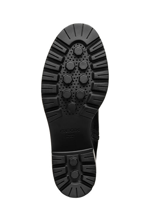 Geox Kadın Siyah Damiana Fermuarlı Kalın Topuklu Deri Bot D46QCC043NHC9999 - Görsel 8