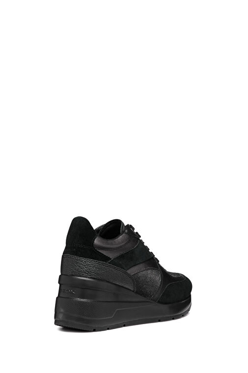 Geox Siyah Kadın Deri Sneaker D368LA0LY22C9999 - Görsel 8