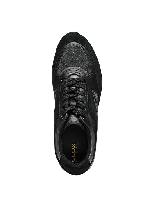 Geox Siyah Kadın Deri Sneaker D368LA0LY22C9999 - Görsel 9