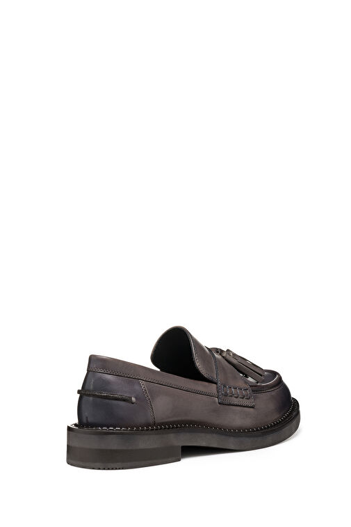 Geox Kadın Kahverengi Serilda Deri Maskülen Loafer D46WYH00043C6029 - Görsel 9