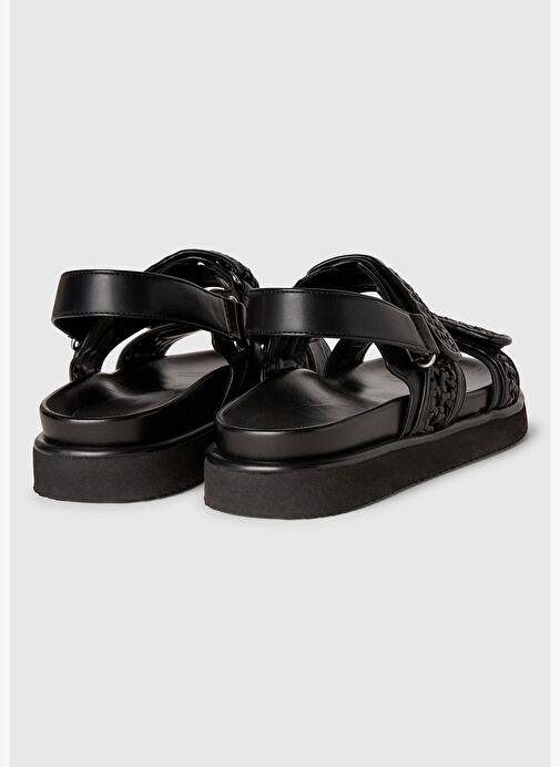 Kadın Siyah Sandalet - Görsel 3