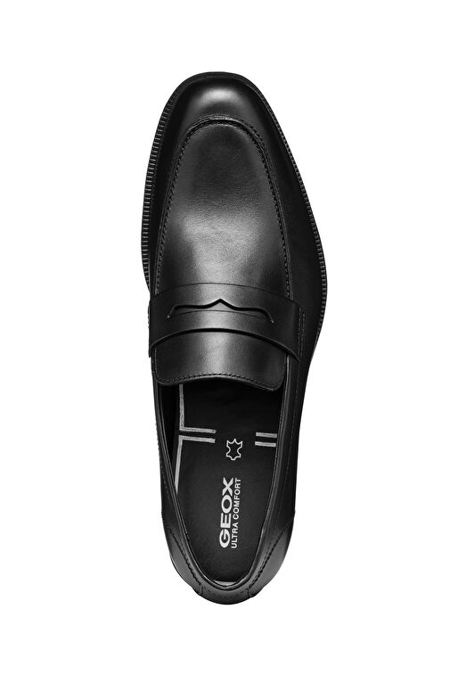 Geox Siyah Erkek Deri Günlük Ayakkabı U46H8C00043C9999 - Görsel 6