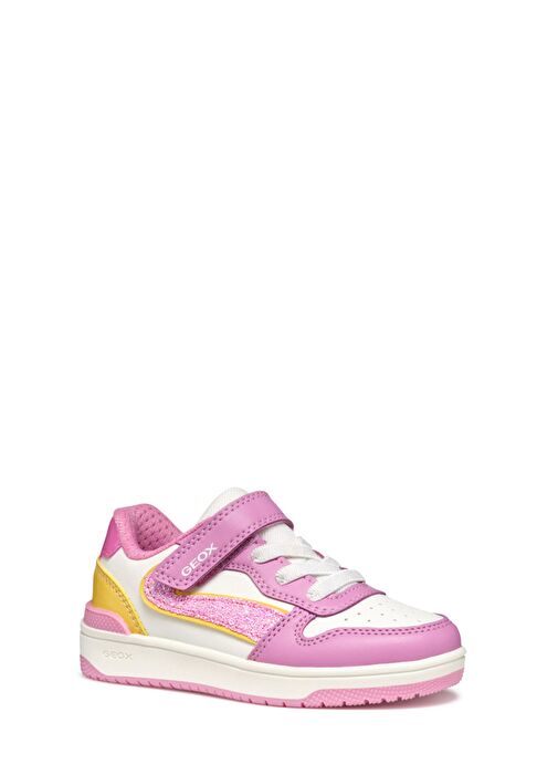 Geox Kız Çocuk Pembe J Washiba Sneaker J55HXA0BCEWC8F2V - Görsel 3