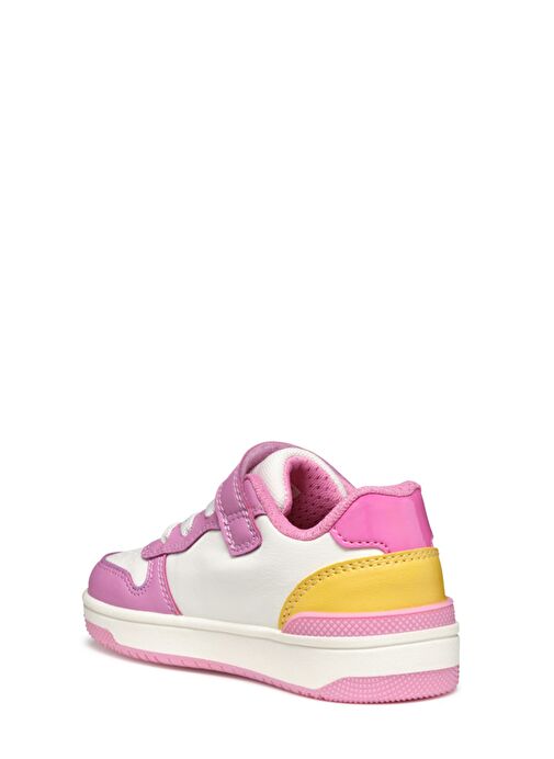 Geox Kız Çocuk Pembe J Washiba Sneaker J55HXA0BCEWC8F2V - Görsel 4