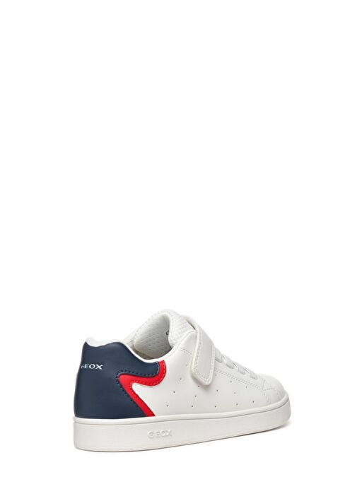 Geox Erkek Çocuk Beyaz Eclyper Junior Sneaker J36LSA000BCC0006 - Görsel 5