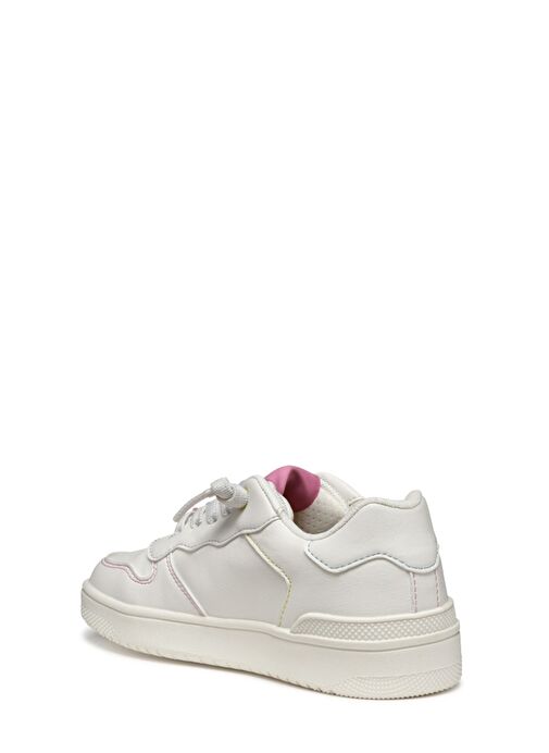 Geox Kız Çocuk Beyaz Washiba Girl Sneaker J45HXD00054C0406 - Görsel 4