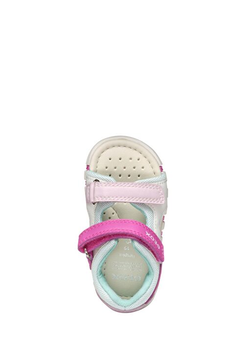Geox Kız Bebek B Sandal Iupidoo A - Synt + Mesh Çift Bantlı Kumaş Sandalet B5517B0BC14C0563 - Görsel 6
