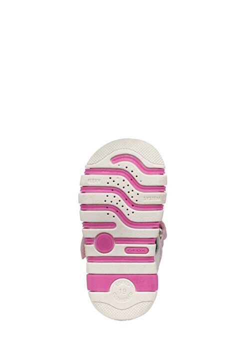 Geox Kız Bebek Beyaz B Sandal Iupidoo A - Synt + Mesh Bantlı Kumaş Sandalet B5517C0BC14C0563 - Görsel 7
