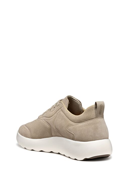 Geox Erkek Bej U Xtors A - Suede Bağcıklı Süet Deri Sneaker U46LFA00022C5004 - Görsel 3