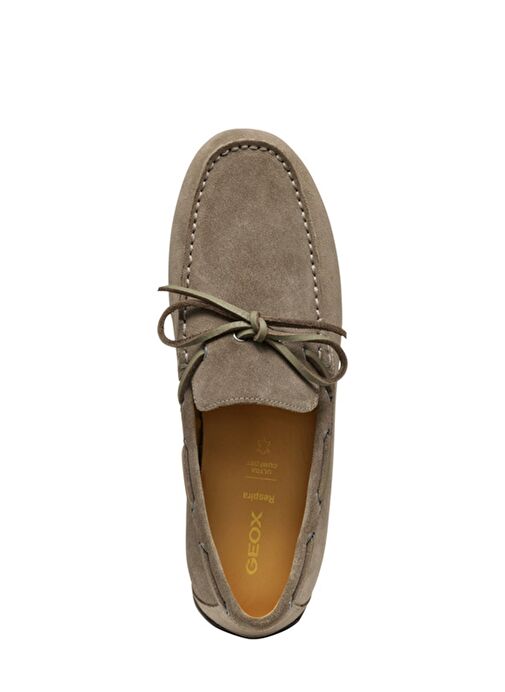 Geox Erkek Gri U Spherica Ec16 B - Suede Süet Deri Casual Loafer U55HYB00022C1018 - Görsel 6