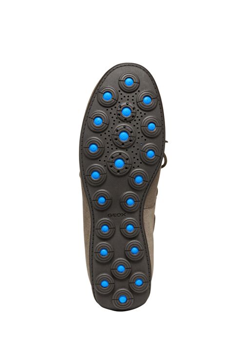 Geox Erkek Gri U Spherica Ec16 B - Suede Süet Deri Casual Loafer U55HYB00022C1018 - Görsel 7