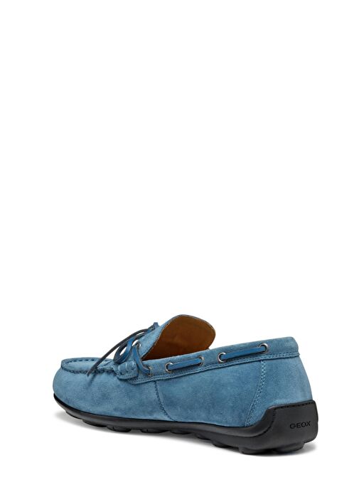 Geox Erkek Mavi U Spherica Ec16 B - Suede Süet Deri Casual Loafer U55HYB00022C4005 - Görsel 3