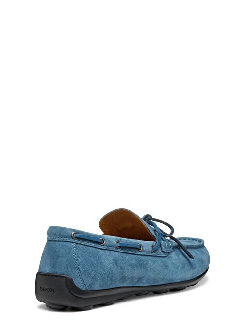 Geox Erkek Mavi U Spherica Ec16 B - Suede Süet Deri Casual Loafer U55HYB00022C4005 - Görsel 5