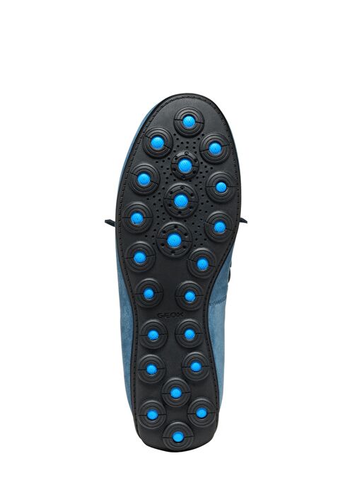 Geox Erkek Mavi U Spherica Ec16 B - Suede Süet Deri Casual Loafer U55HYB00022C4005 - Görsel 7