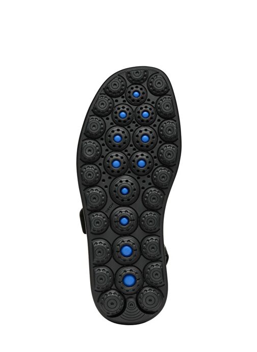 Geox Kadın Siyah D Spherica Ec4.1 S A - Nappa Bantlı Deri Sandalet D55D4B00085C9999 - Görsel 7